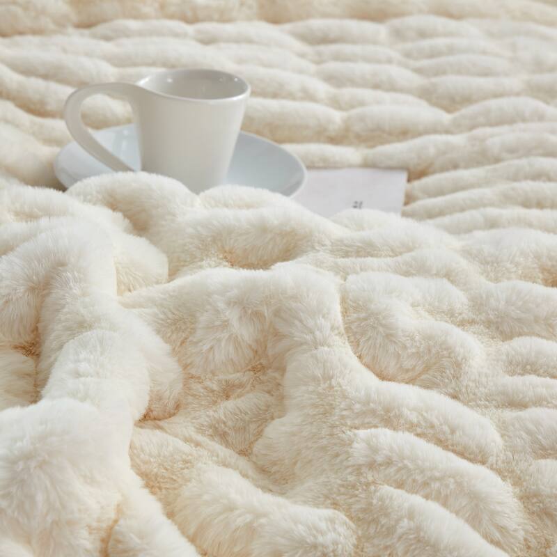Shar Pei FauxFur Duvet Cover Set