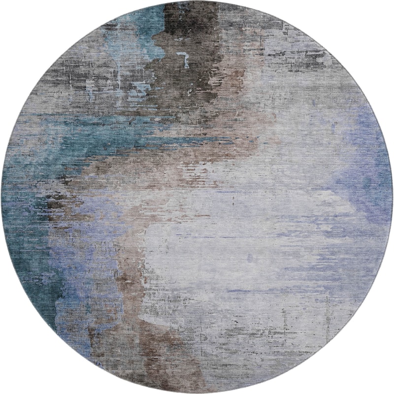Premium Washable Super Soft Abstract Soid Mayfield Rug