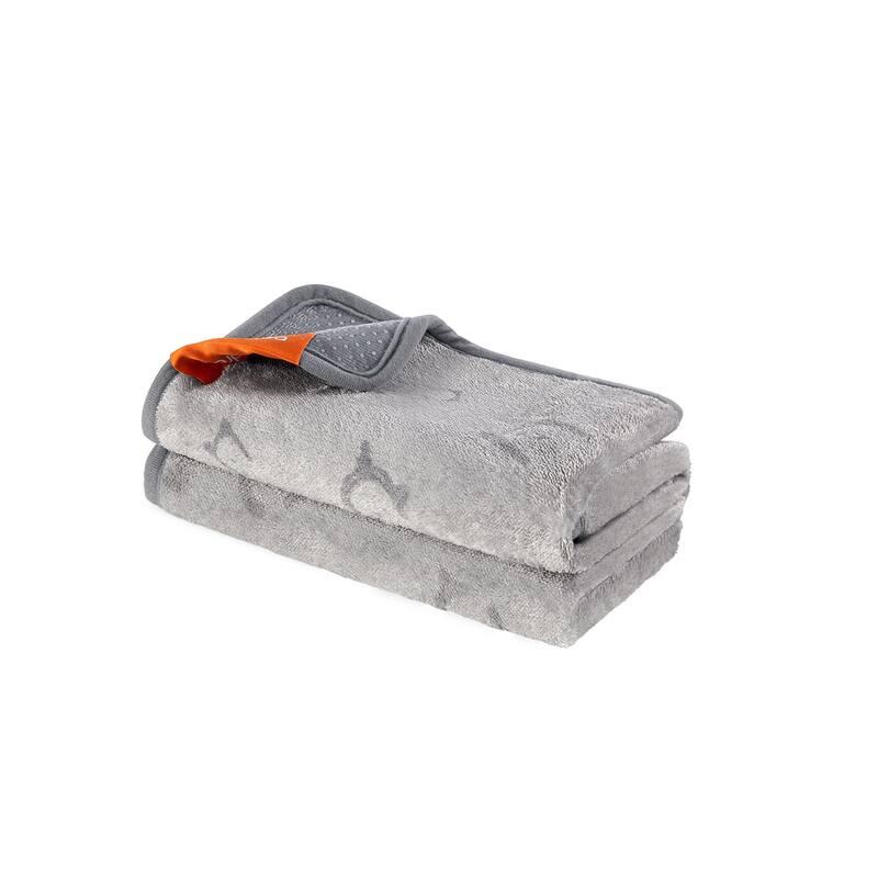 Washable Pee Pads for Dogs, 2 Pack, Reusable, High Absorbency, Leakproof Protection - S - Dove-Grey
