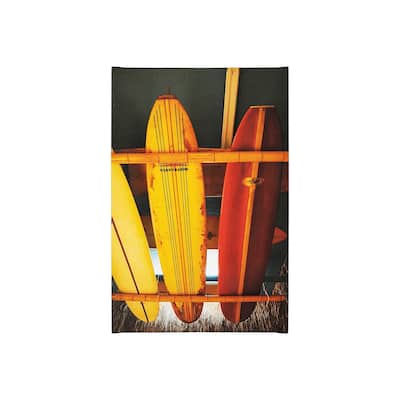 Surfshop (30 x 20) Canvas Art Print