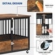 preview thumbnail 5 of 7, Moasis Industrial Heavy Duty Dog Crate Kennel with 2 Doors