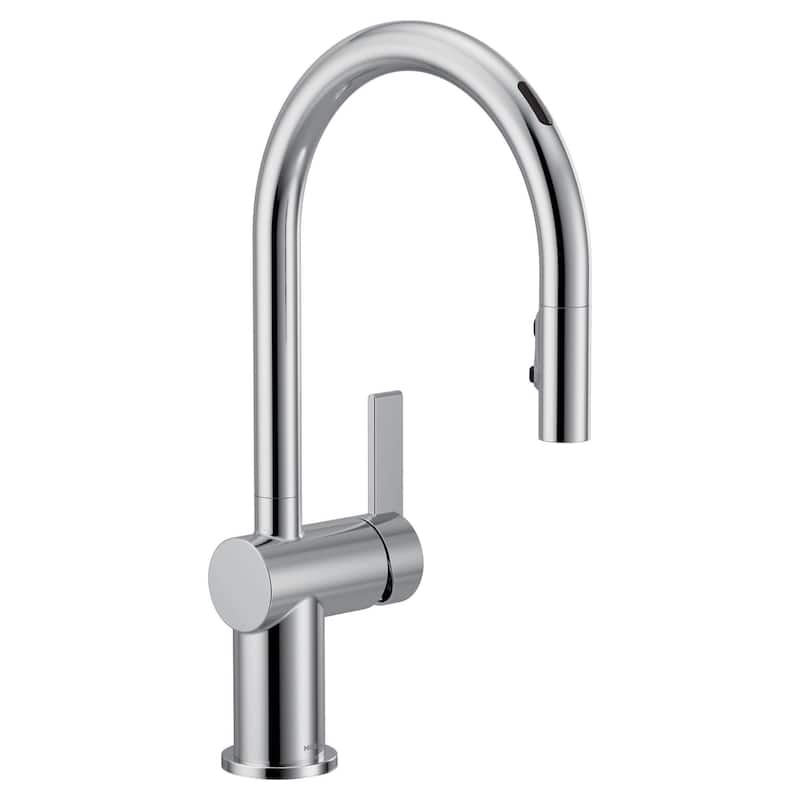 Moen 7622EV Cia 1.5 GPM Single Hole Pull Down Kitchen Faucet with
