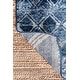 preview thumbnail 18 of 20, Nuloom Transitional Saha Tribal Geo Striped Area Rug