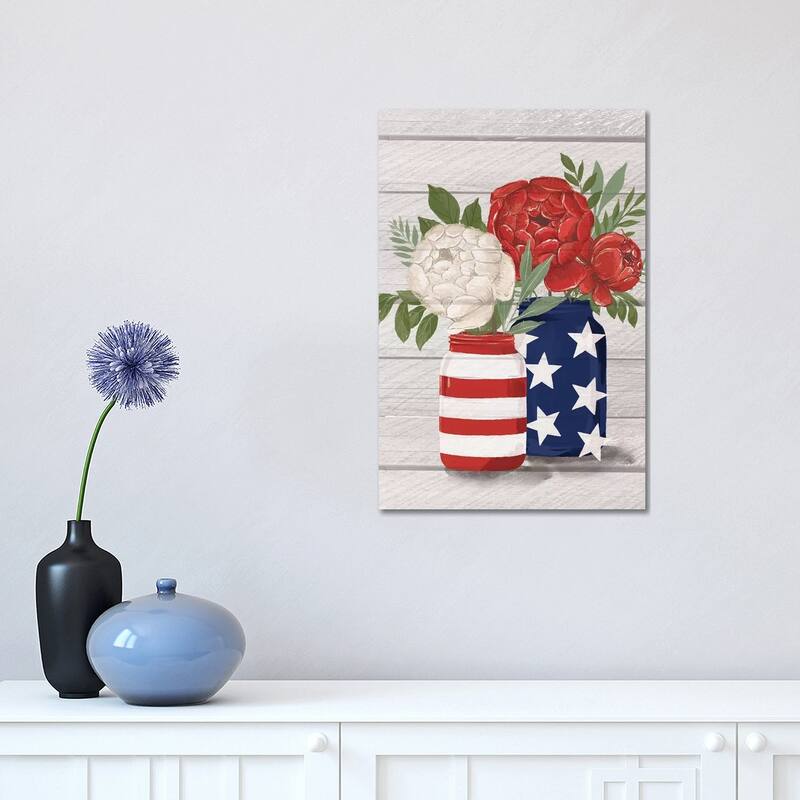 iCanvas "July 4th On The Farm III" by Loni Harris Canvas Print - 18x12x1.5