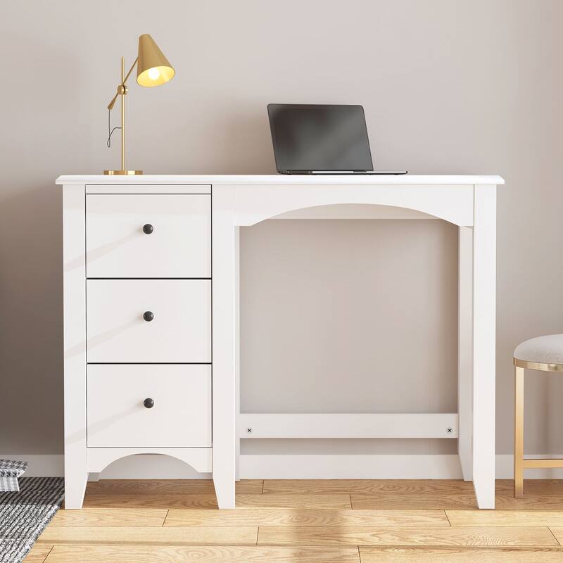 Home Office Desk - White