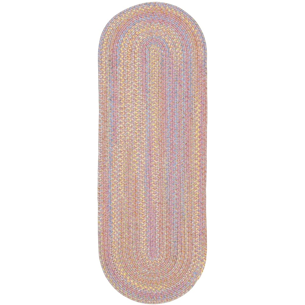 Rhody Rug Playful Indoor/Outdoor Braided Area Rug