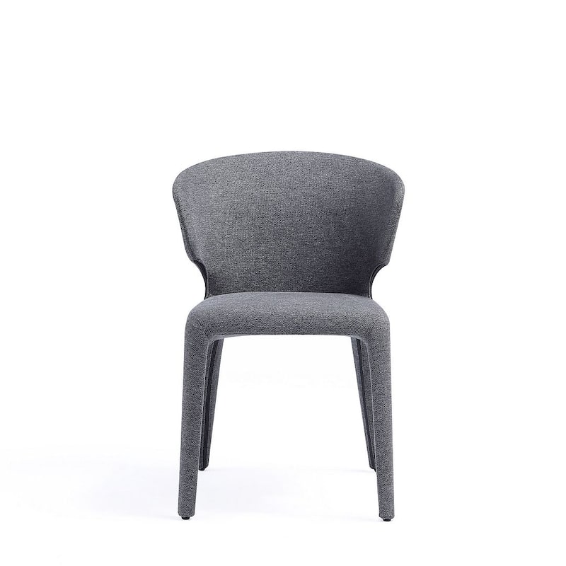 Manhattan Comfort Conrad Modern Woven Tweed Dining Chair (Set of 4)