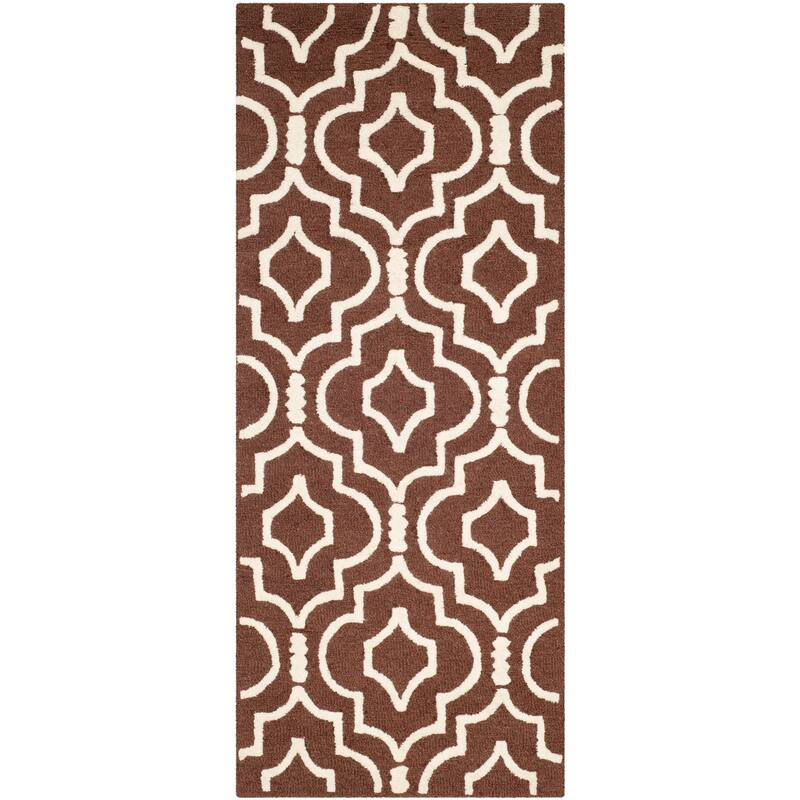 SAFAVIEH Handmade Cambridge Smaragda Modern Wool Rug