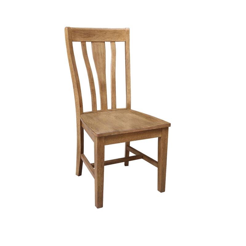 Set of Two Solid Wood Weston Dining Chairs
