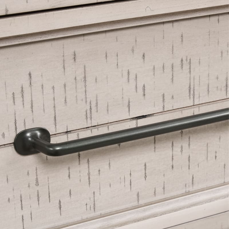 Roundhill Furniture Walcott 8-Drawer Bedroom Dresser with Mirror