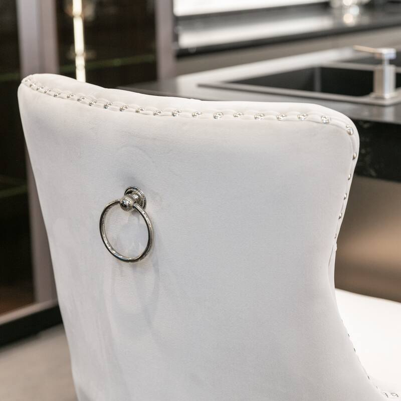 Leisure Style Bar Chairs,Set of 2