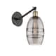 Option Black Antique Brass / Light Smoke Shade