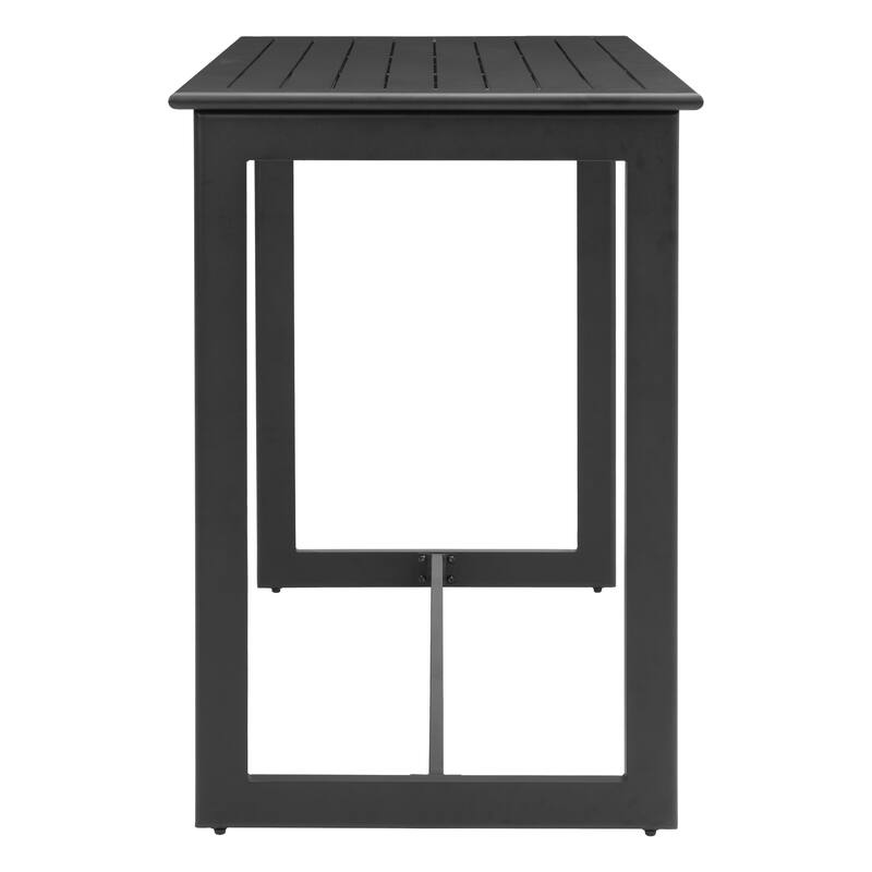 Midnight Wave Bar Table Black