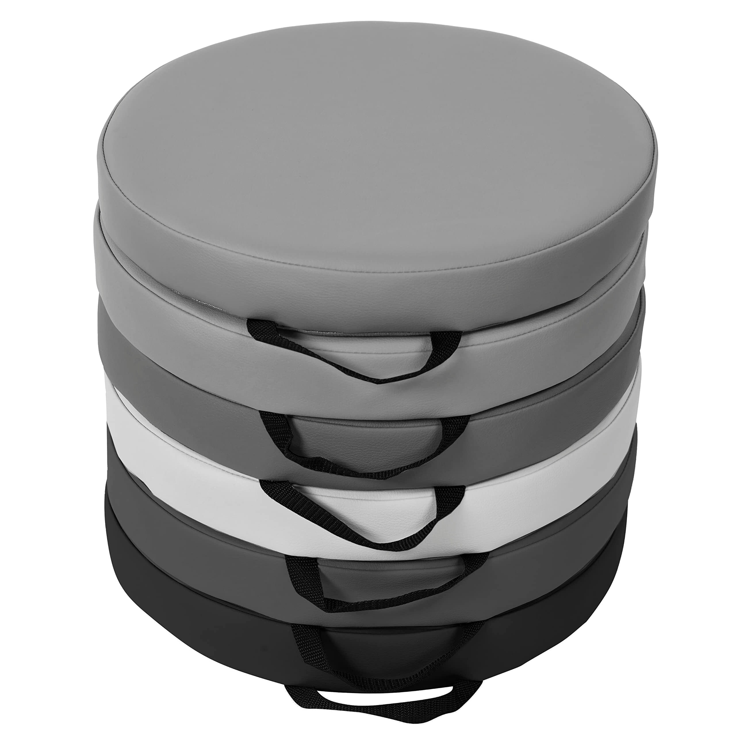 Glow In The Dark Pillow Bed Lounger Cover - Portable Floor Mat For Sleepovers, Travel & Play (Gray)