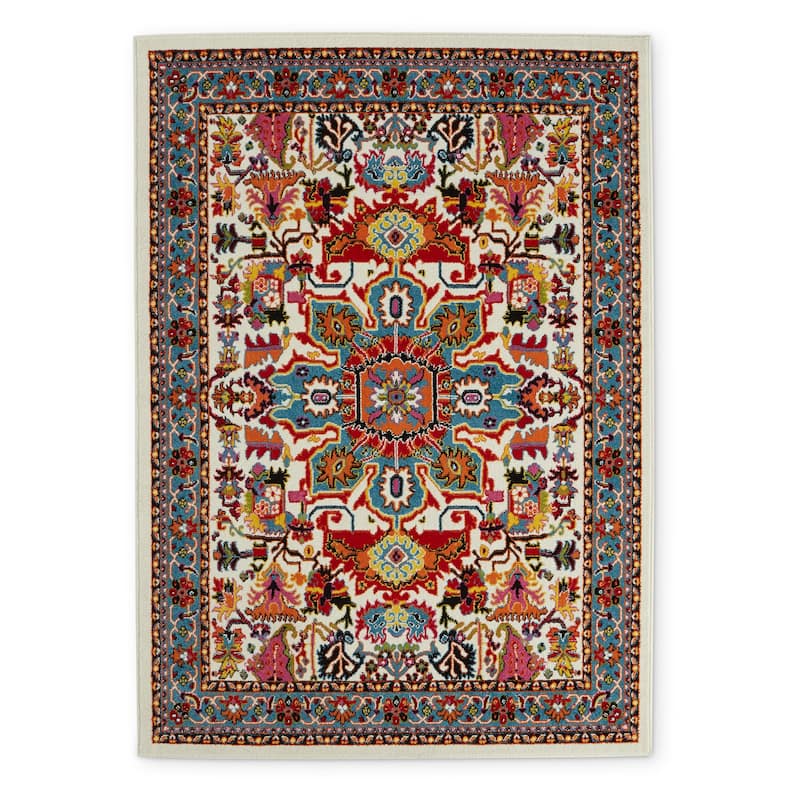 Nourison Oakdale Traditional Persian Medallion Area Rug