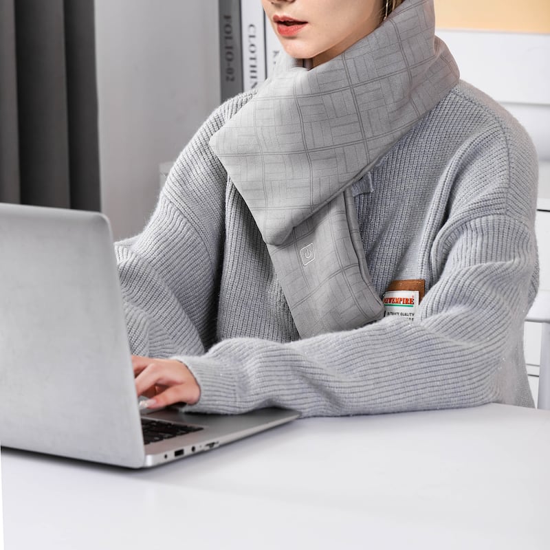 Carepeutic Cordless Wearable Neck Heating Wrap, Unisex