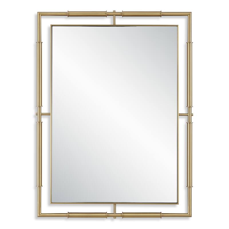 Uttermost 08188 Its All Connected 30" W x 40" H Rectangular Framed - Brass