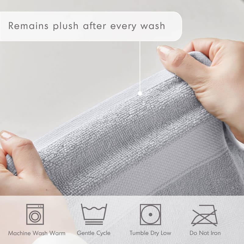 Chelsea Square Premium Turkish Cotton 500GSM Plush 6pc Towel Set