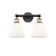 Option Black Antique Brass / Matte White