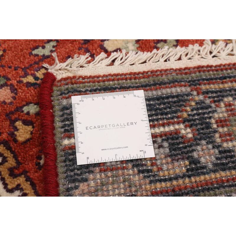 ECARPETGALLERY Hand-knotted Serapi Heritage Dark Copper Wool Rug - 2'11 x 11'9