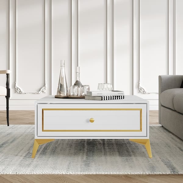 slide 2 of 16, CraftPorch Contemporary Coffee Table