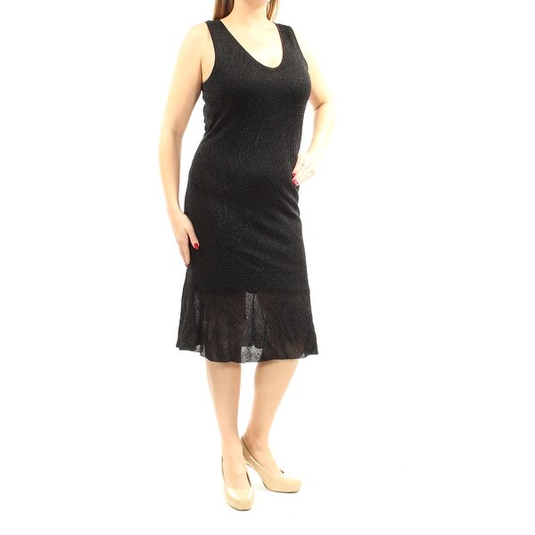 Below-The-Knee Length Black Cocktail Dresses