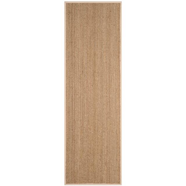SAFAVIEH Natural Fiber Oceana Herringbone Seagrass Rug