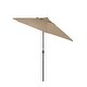 preview thumbnail 81 of 89, North Bend 9-foot Auto-tilt Round Sunbrella Patio Umbrella by Havenside Home