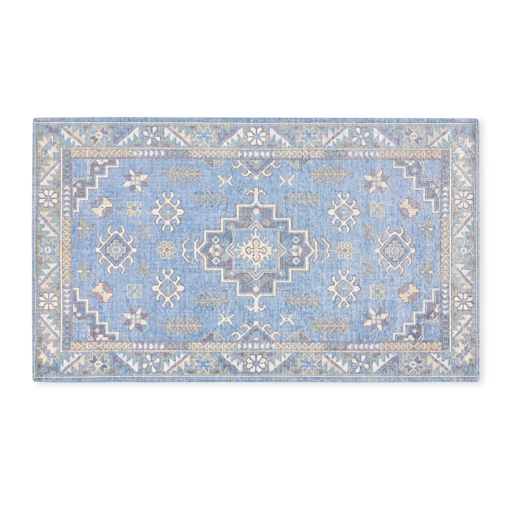TOWN & COUNTRY LUXE Livie Forever Vintage Everwash Washable Non-Slip Backing Kitchen Mat