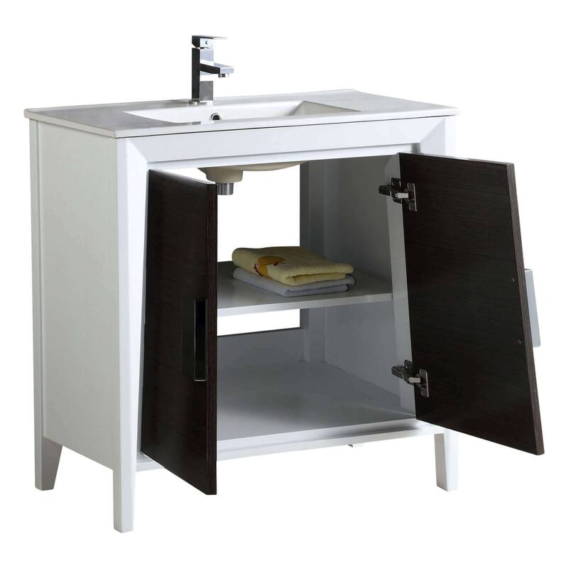 Fine Fixtures Imperial Collection Bathroom Vanity Cabinet Set,