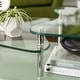 preview thumbnail 5 of 9, Middlebrook Wallace Oval Coffee Table with Frosted Glass