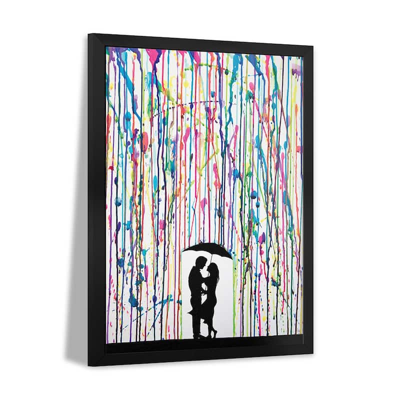 Precipice Premium Framed Poster by Marc Allante