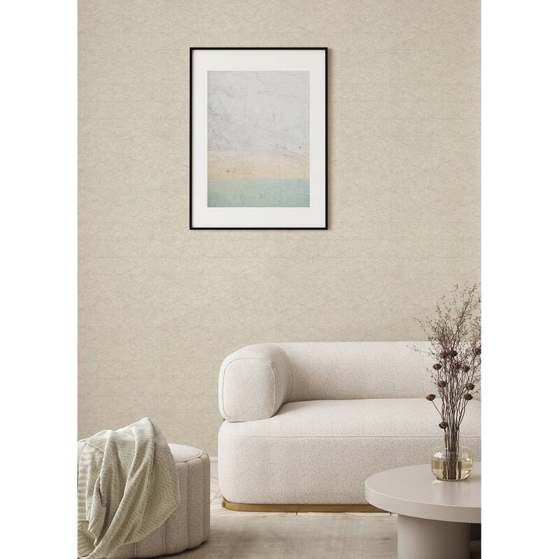 Advantage Seth White Triangle Wallpaper - 20.9 x 396 x 0.025