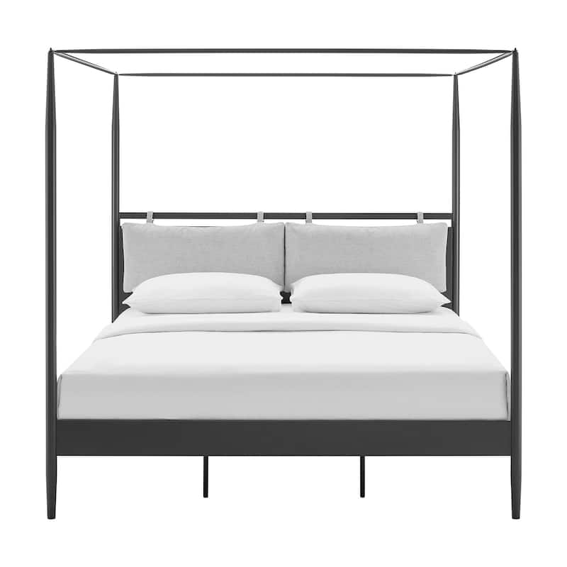 Marlowe 4-Poster Canopy Metal Platform Bed