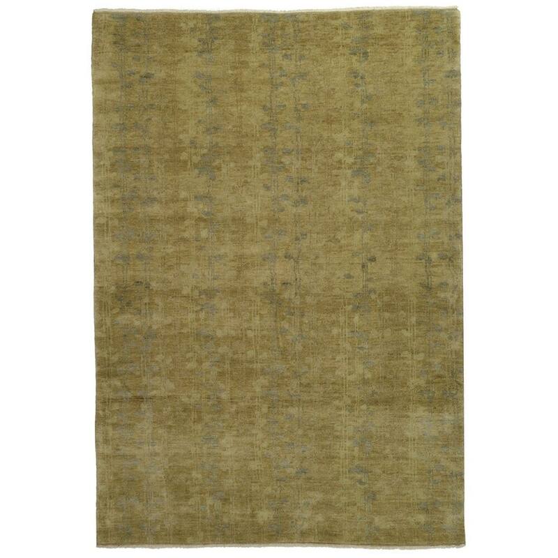 Martha Stewart by SAFAVIEH Tendrils Wool Rug - 4' x 6' - Twilight