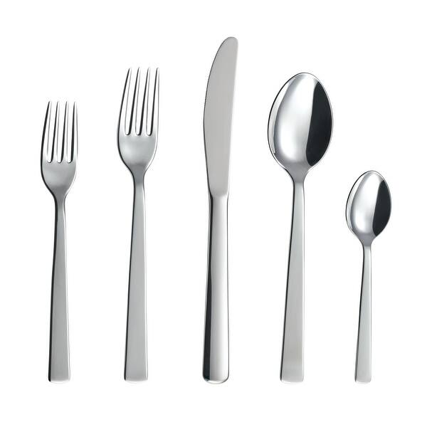 Tramontina Oslo 20-piece Stainless Steel Flatware Set (Service for 4 ...