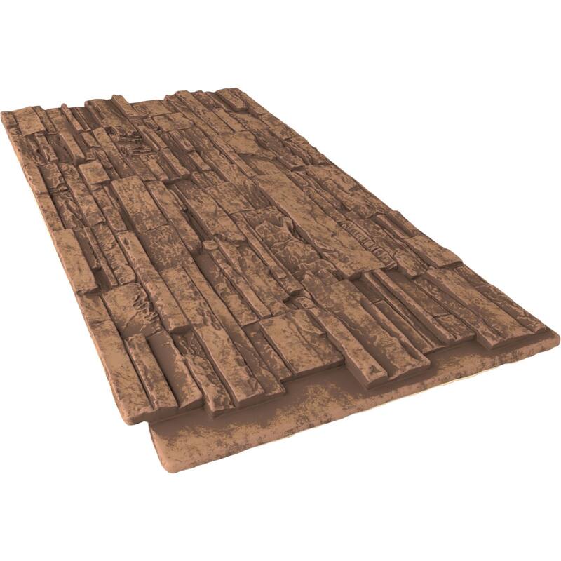 Cascade Stacked Stone, EverStone Faux Stone Siding Panel