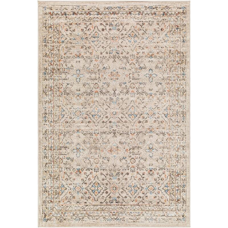 Livabliss Pertek Classic Floral Area Rug