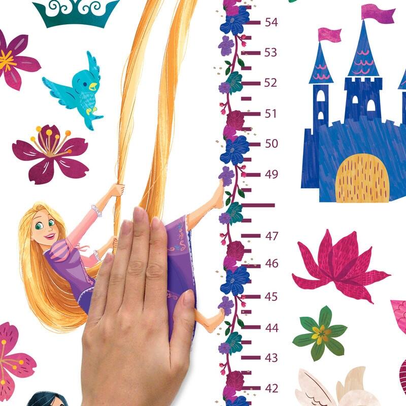 Disney Princesses Growth Chart Peel And Stick Wall Decals by RoomMates