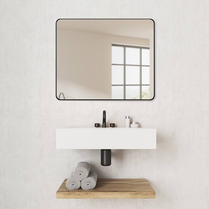 Altair Nettuno Bathroom/Vanity Aluminum Framed Wall Mirror