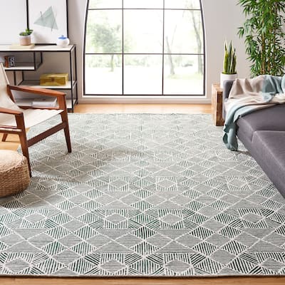 SAFAVIEH Handmade Abstract Birdie Modern Wool Rug