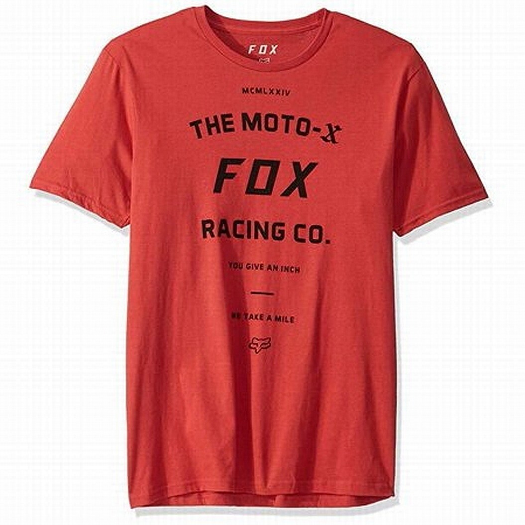 Shop Fox Mens T Shirt Red Size 2xl Premium Fit Moto X Graphic