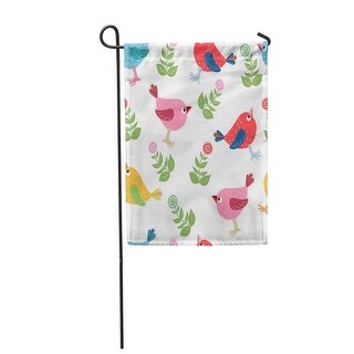Overstock Colorful Abstract With Cute Bird Circle Collection