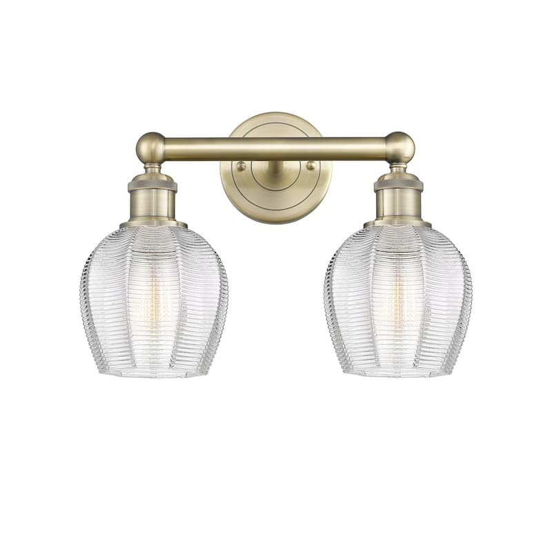 Innovations Lighting 616-2W-11-15 Norfolk Vanity Norfolk 2 Light 15"