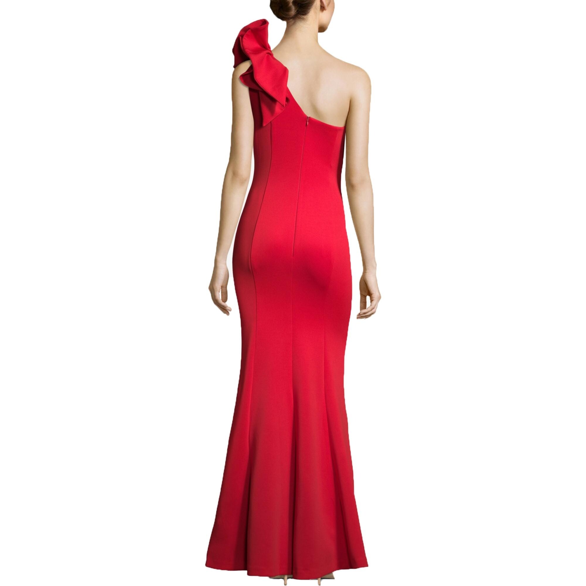 Betsy /& Adam Womens One Shoulder Midi