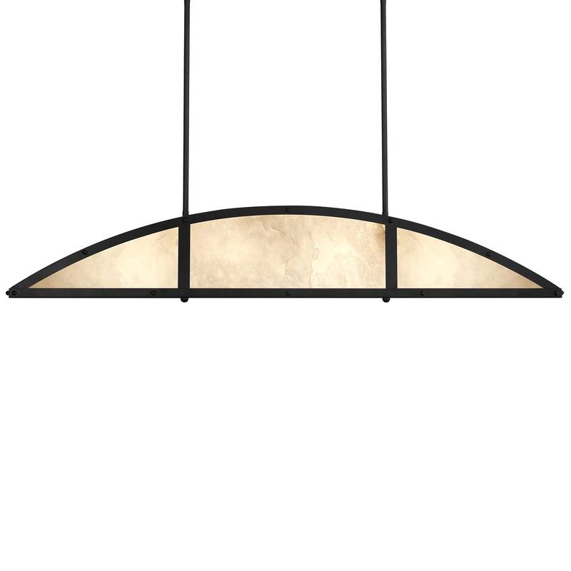 Savoy House 1-6219-4 Legacy 4 Light 46" Wide Linear Chandelier - Matte Black