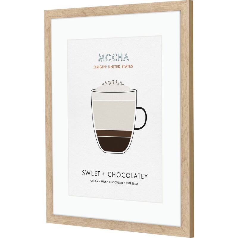 Paragon Mocha Framed Art