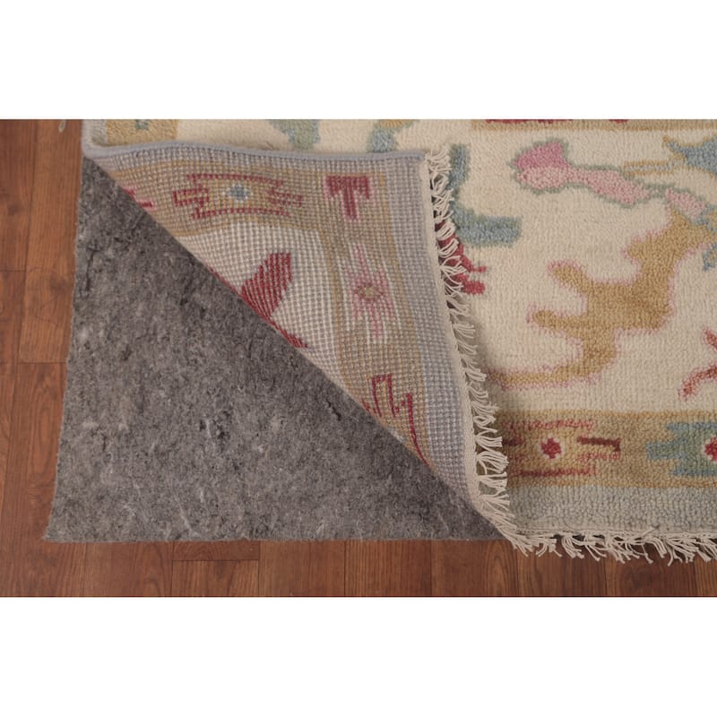 Oushak Area Rug Handmade Oriental Wool Carpet - 8'0"x 10'1"