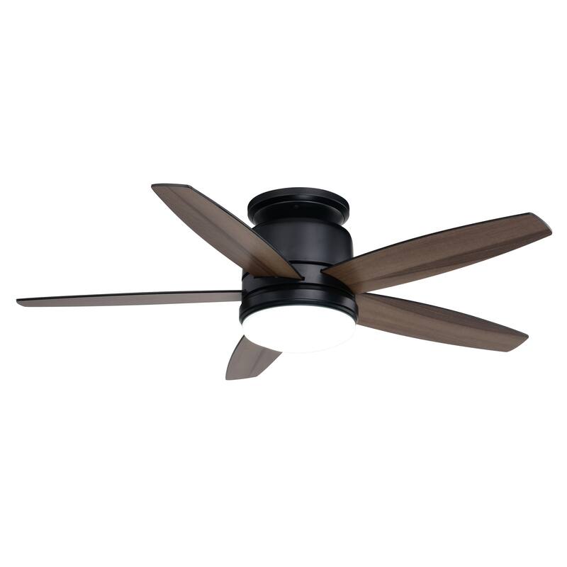 Armon Flush Mount 44-in. Ceiling Fan with LED Light Kit and Remote