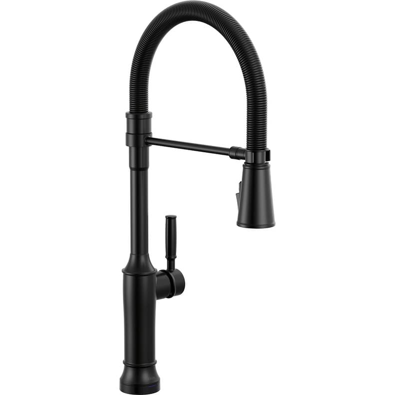 Delta 9684TL-DST Renaldi 1.8 GPM Single Hole Pre-Rinse Kitchen Faucet